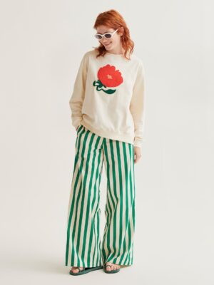 Compañía Fantástica - Sudadera Flor gigante 2