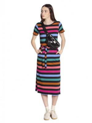 SUGARHILL - Vestido Alternating midi 2