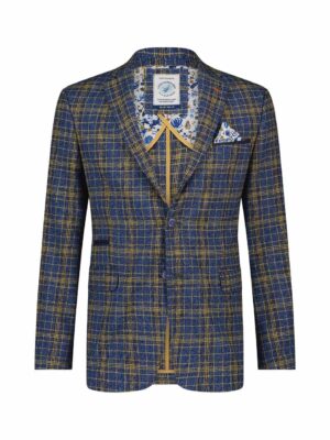 A Fish Named Fred - Americana Yellow check 3