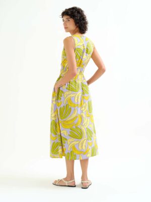62C4COMPAÑÍA FANTÁSTICA - Vestido Guineo midi 3