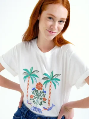 COMPAÑÍA FANTÁSTICA - Camiseta Palm mermaid 4