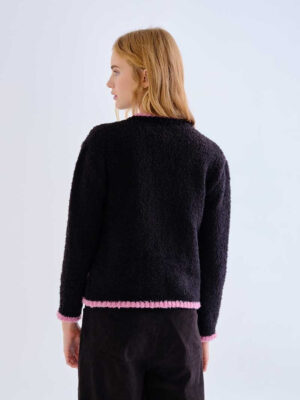 COMPAÑÍA FANTÁSTICA - Cardigan Detalles rosas 4