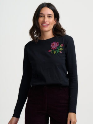 SugarHill - Camiseta Cross stitch
