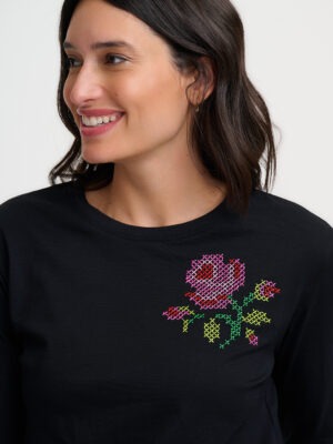 SUGARHILL - Camiseta Cross stitch 4